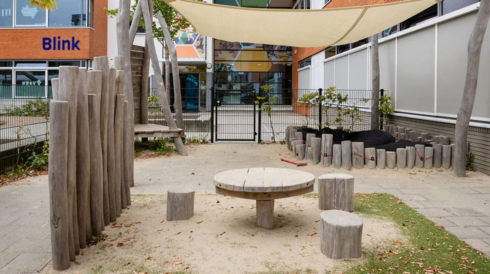 Buitenruimte PO Blink Vleuten Kind&co ludens