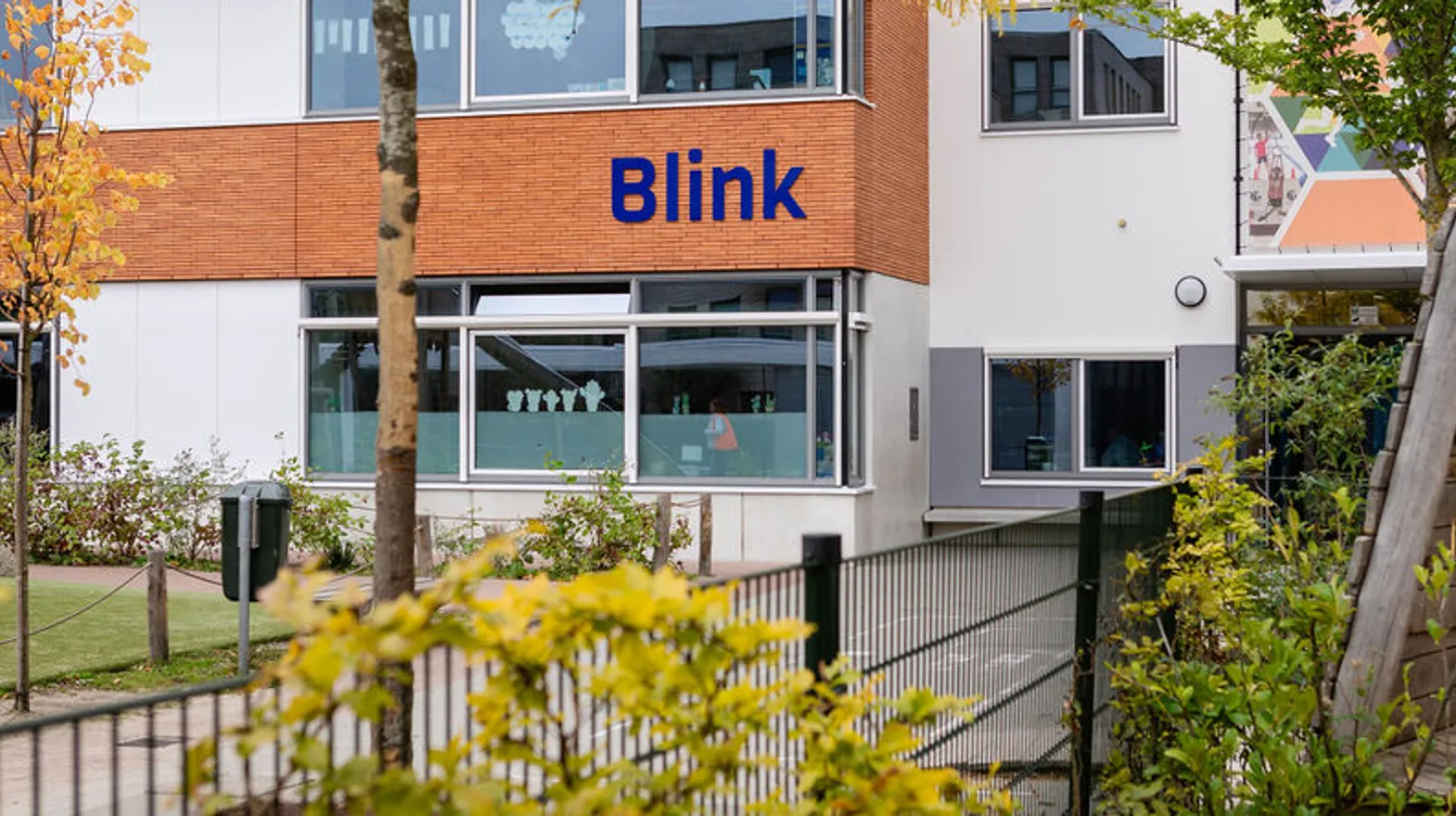 Voorgevel buitenruimte PO Blink Vleuten Kind&co ludens