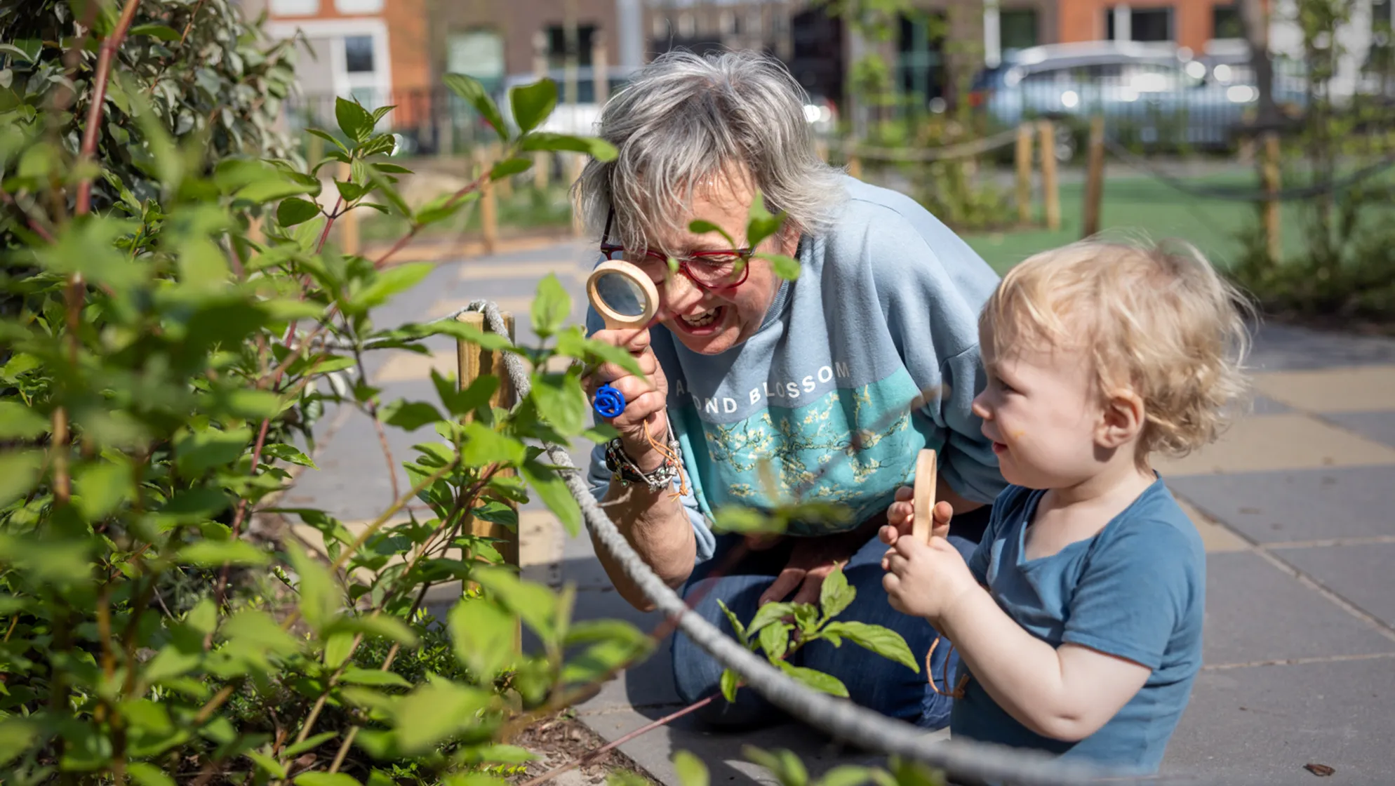 Kind&co ludens - pedagogisch medewerker - kind - loep