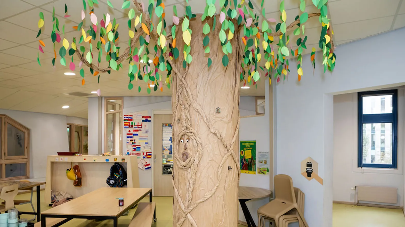 Binnenruimte BSO Sand Castle Amsterdam Kind&co ludens