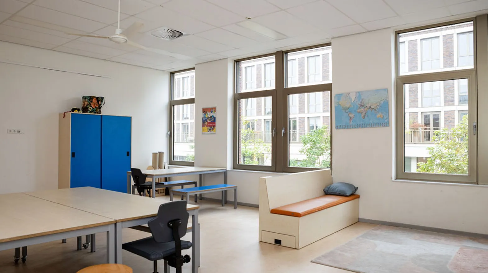 Binnenruimte BSO Onder de bogen Utrecht Kind&co ludens