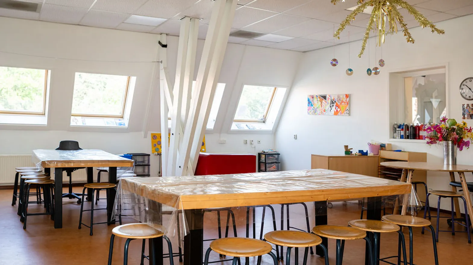 Binnenruimte BSO van Dijck Bilthoven Kind&co ludens