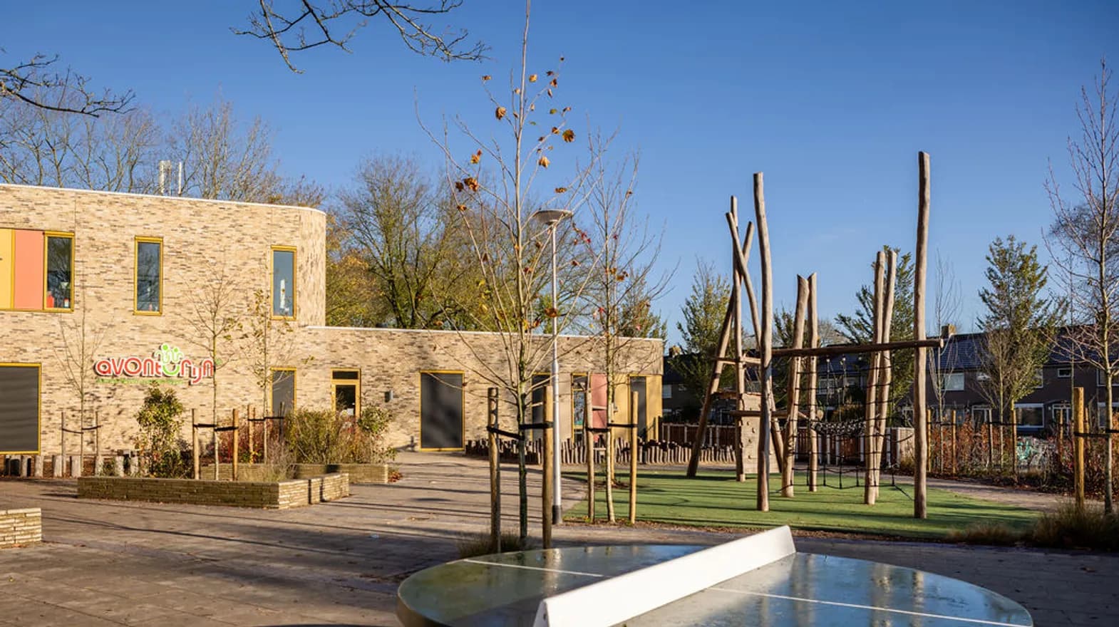 Buitenruimte van BSO Avonturijn in Mijdrecht Kind&co ludens