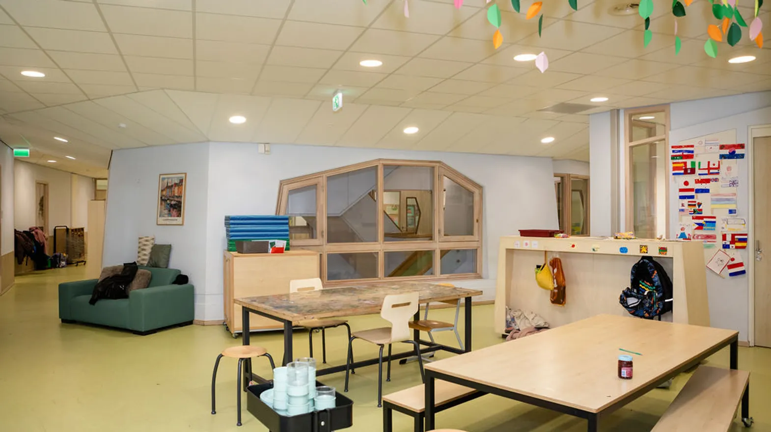 Binnenruimte BSO Sand Castle Amsterdam Kind&co ludens