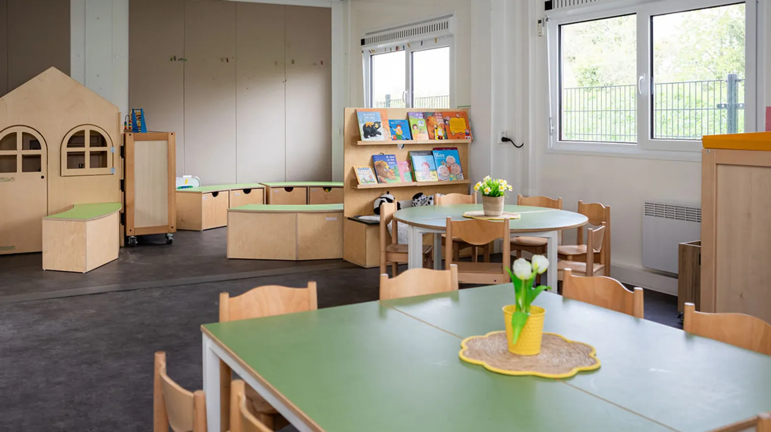 Binnenruimte van PO De Bouwsteen, Kind&co ludens