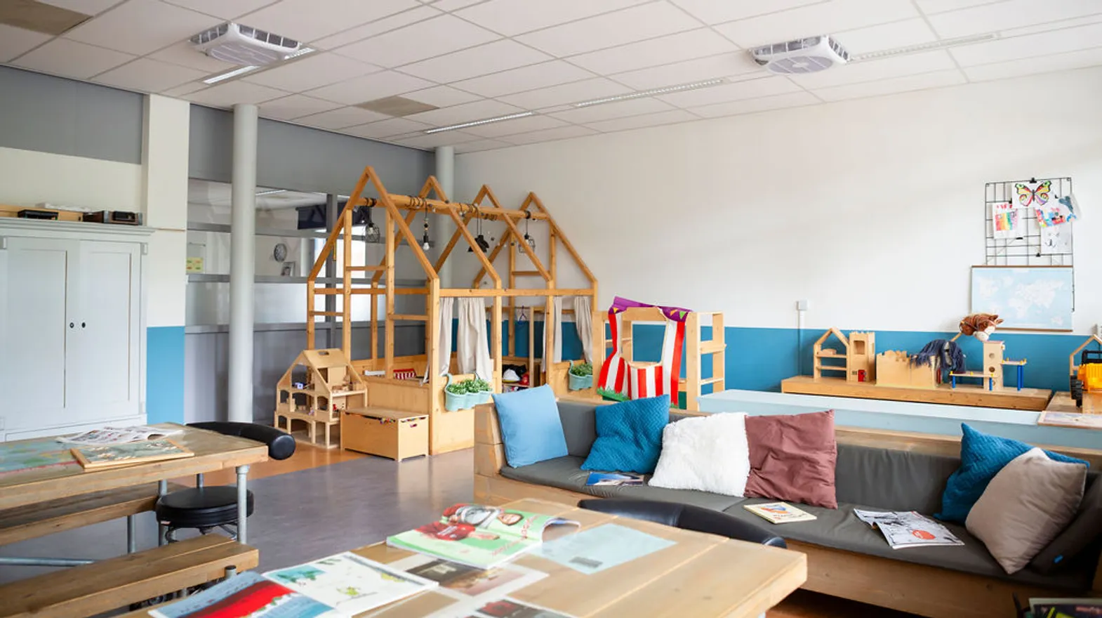 Binnenruimte BSO Kronkel De Meern Kind&co ludens