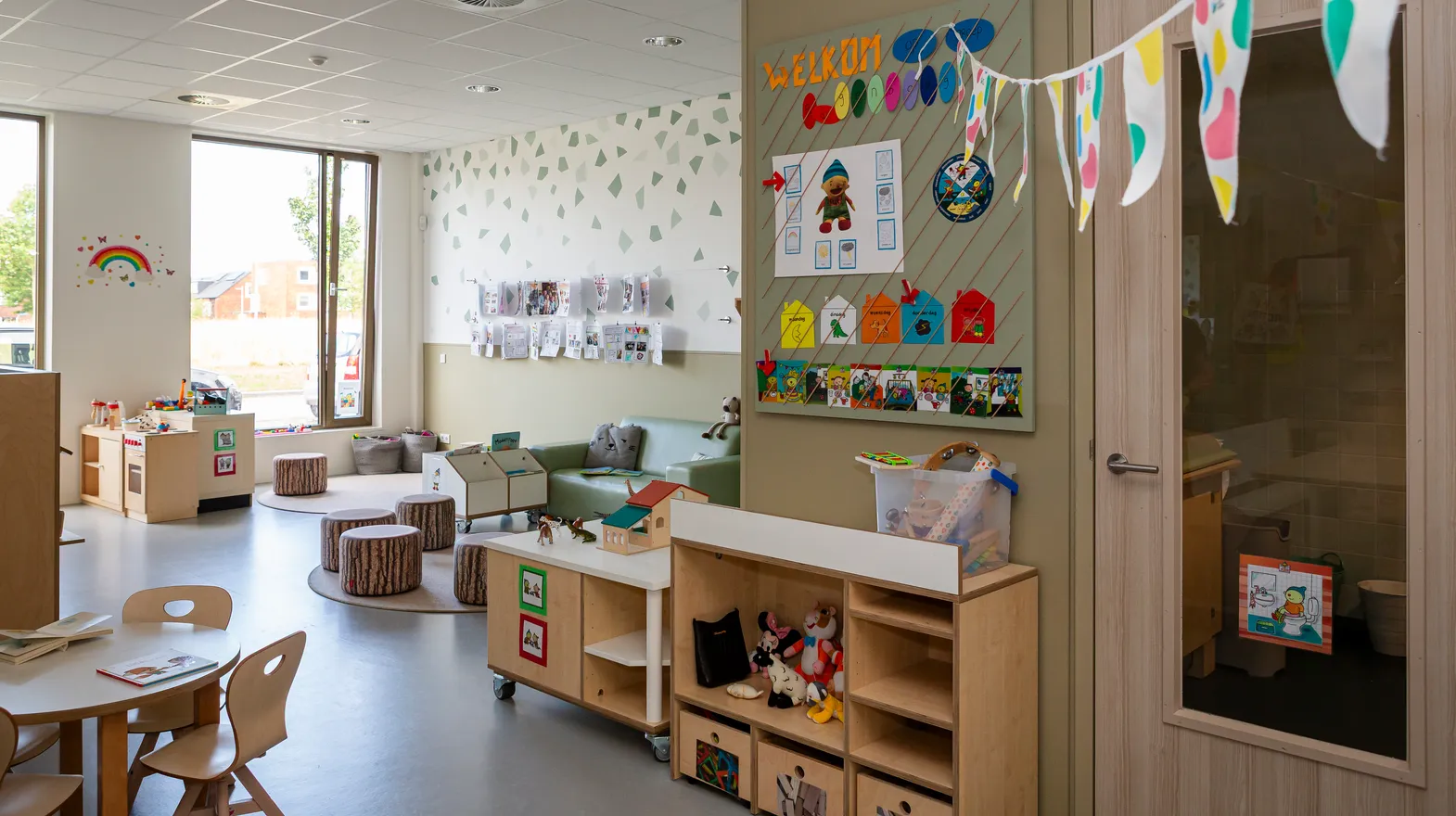Binnenruimte KDV Leeuwensteyn Utrecht Kind&co ludens