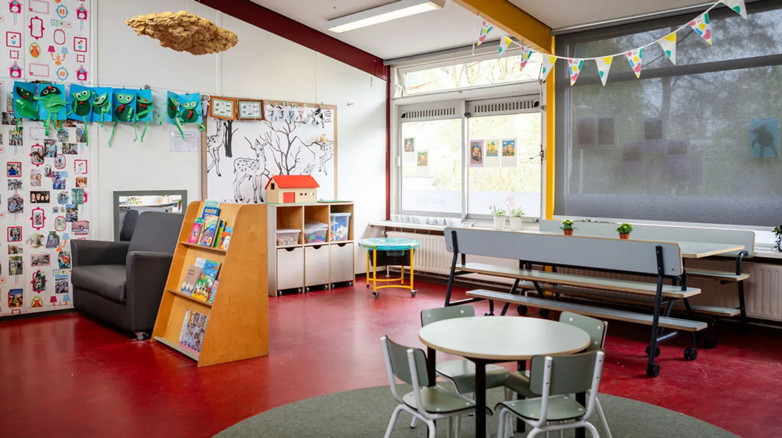 Binnenruimte van PO De Hortus, Kind&co ludens