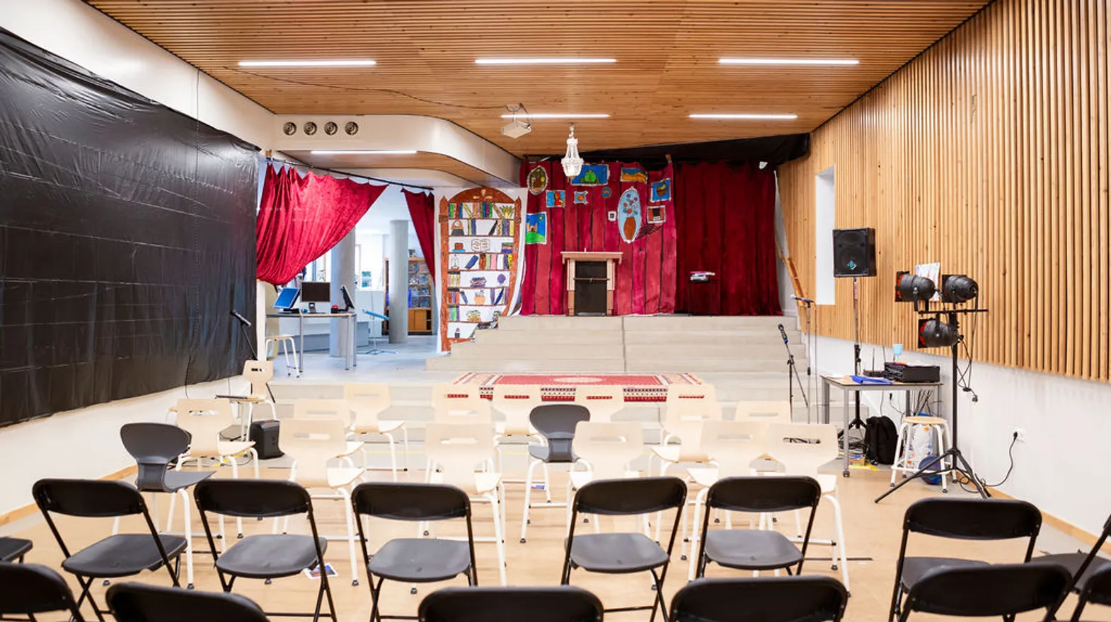 Theater ruimte BSO Rijnvliet De Meern Kind&co ludens
