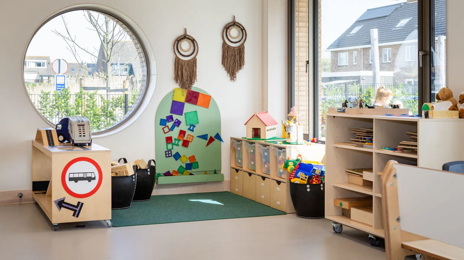 Binnenruimte van PO De Brug, Kind&co ludens