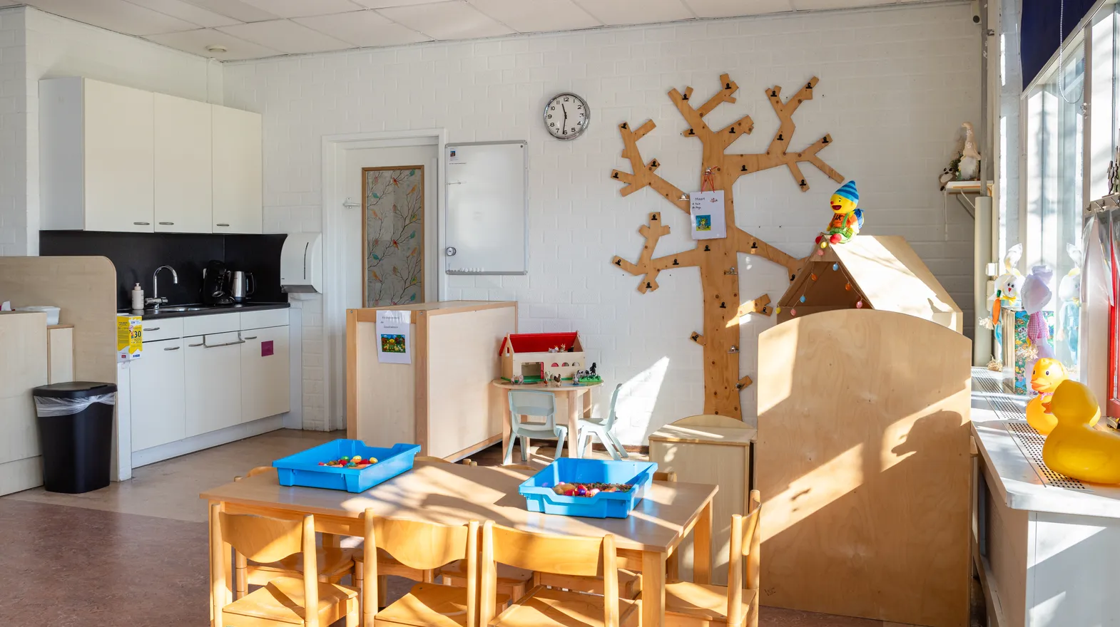 Binnenruimte van Peuteropvang Goudrakkers, Kind&co ludens