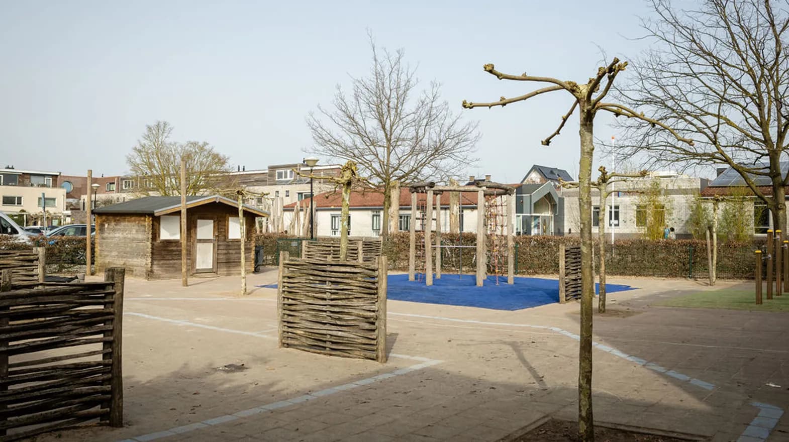 Buitenruimte van BSO De Vliegende koffer, Kind&co ludens