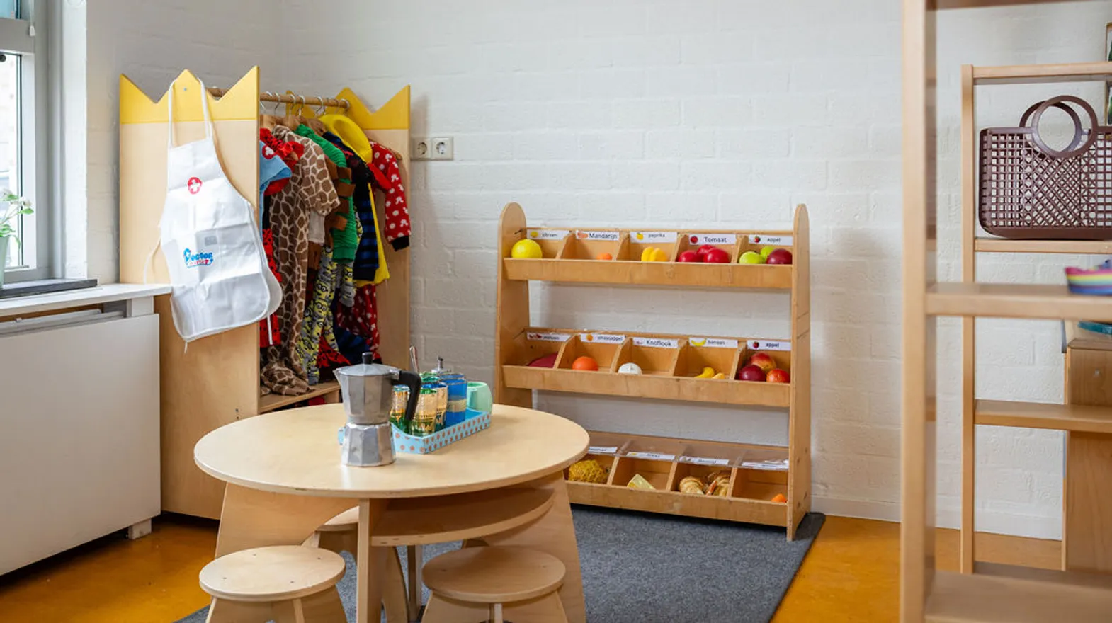 Binnenruimte van PO Pinokkio, Kind&co ludens