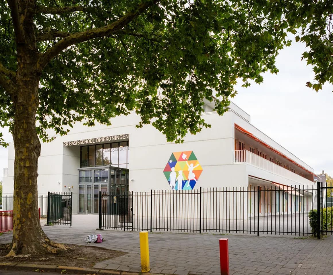 Voorgevel buitenruimte BSO Kleine Prins De Meern Kind&co ludens