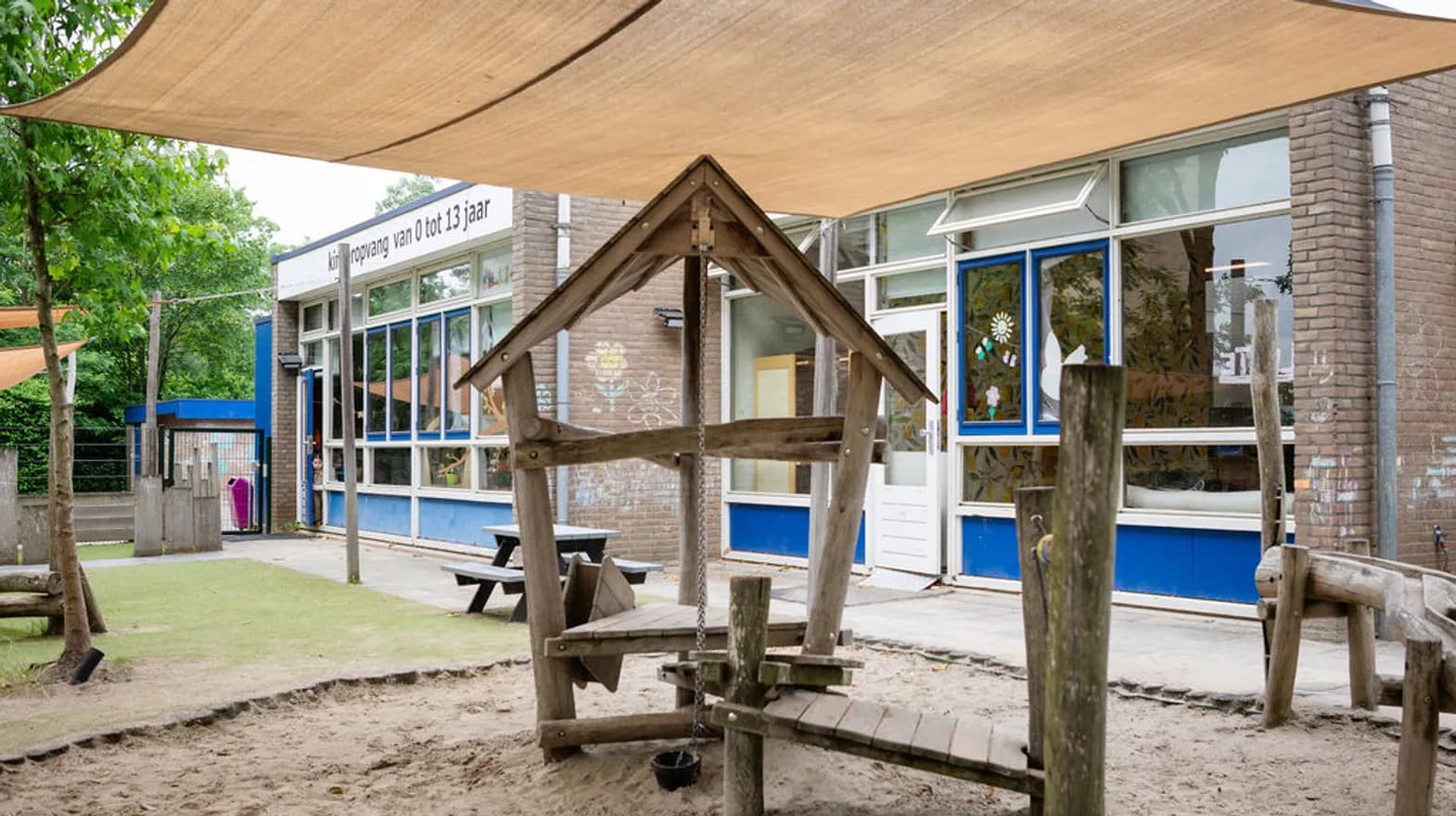 Buitenruimte KDV Batau Nieuwegein Kind&co ludens