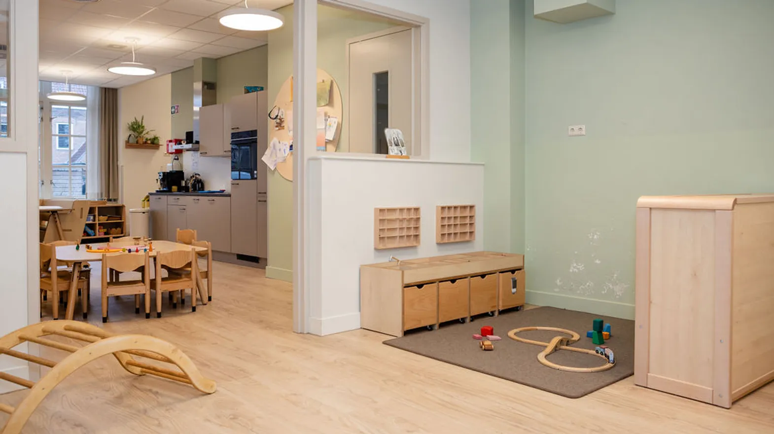 Binnenruimte van BSO Salto, Kind&co ludens