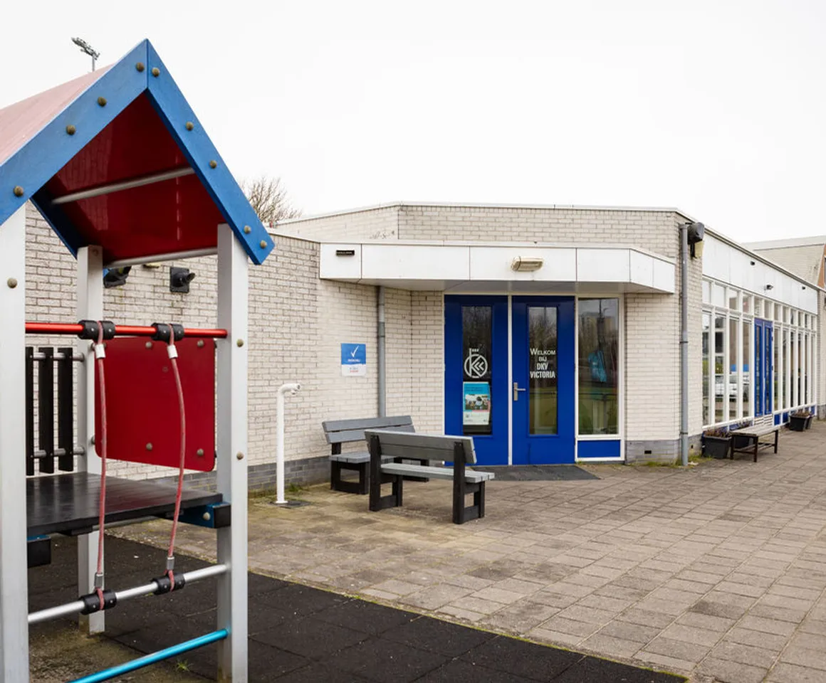 Buitenruimte van BSO Victoria, Kind&co ludens