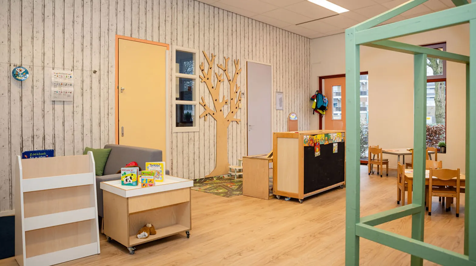 Binnenruimte van PO Kloddertje, Kind&co ludens