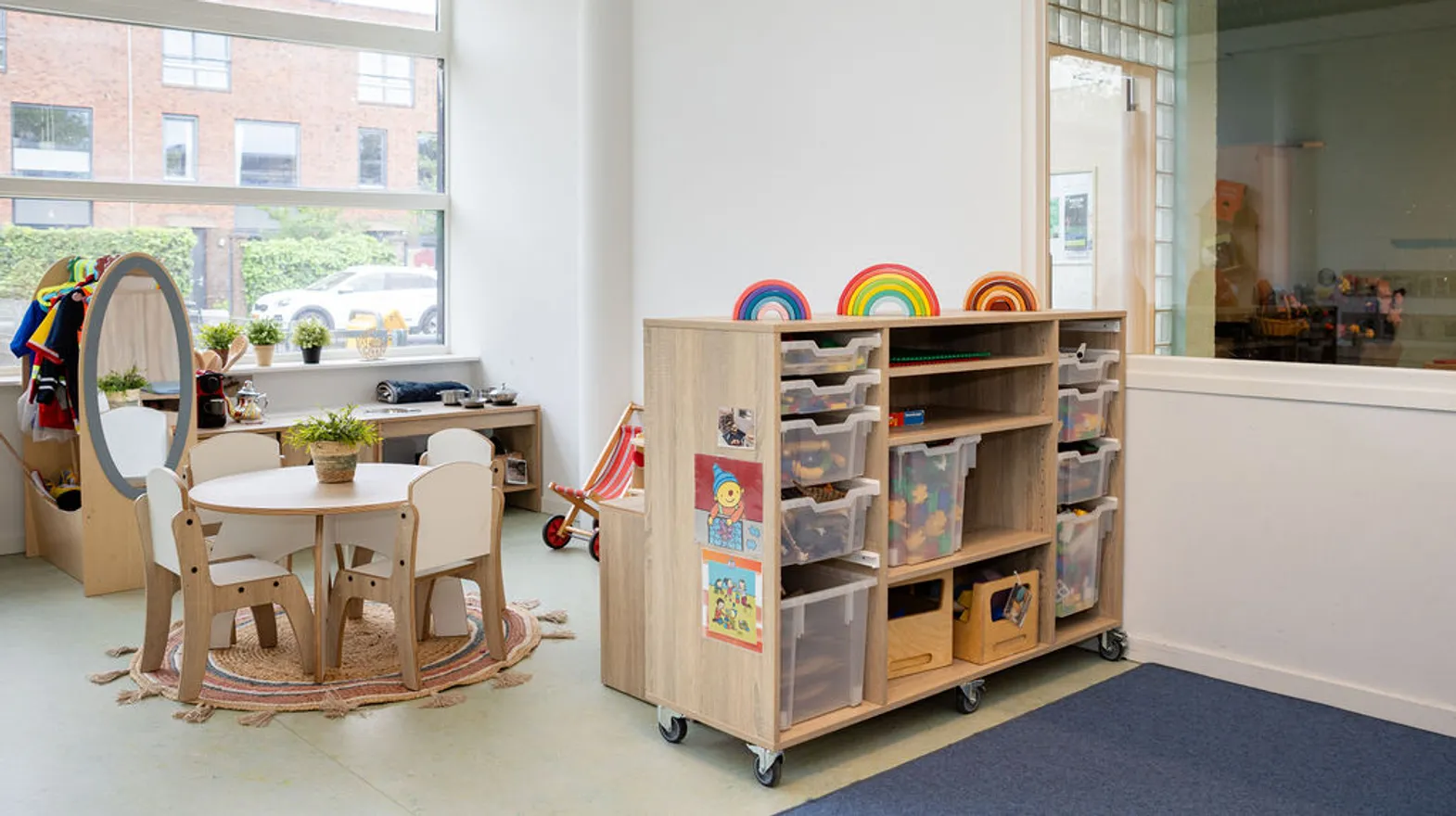 Binnenruimte van PO De Kleine Poort, Kind&co ludens