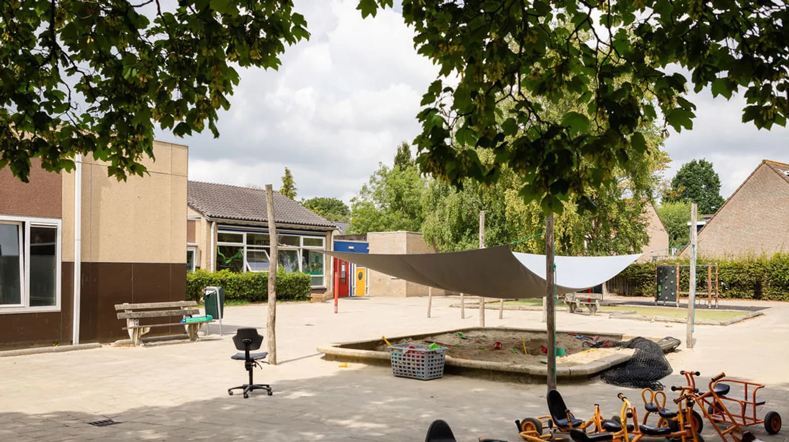 Buitenruimte BSO Op en Top Maarssen Kind&co ludens