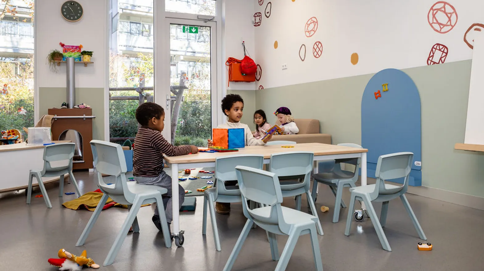 Binnenruimte van PO Avonturijn, Kind&co ludens