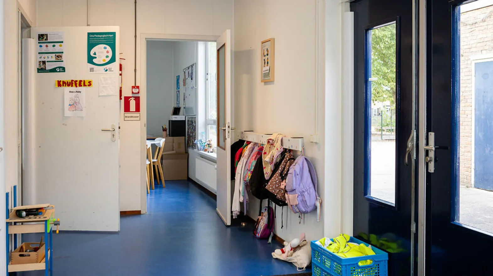 Gang binnenruimte BSO Curtevenne Kortenhoef Kind&co ludens