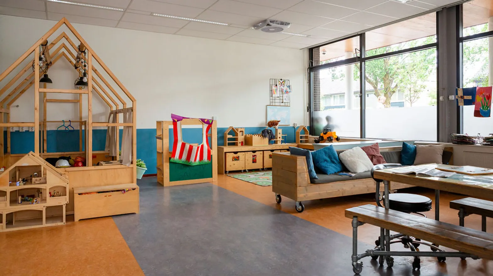 Binnenruimte BSO Kronkel De Meern Kind&co ludens