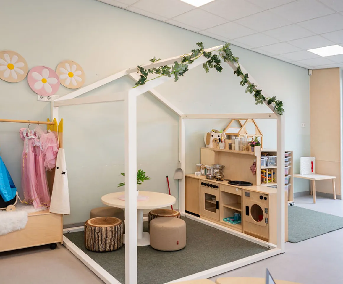 Binnenruimte van PO Joannes 23 in Utrecht van Kind&co ludens
