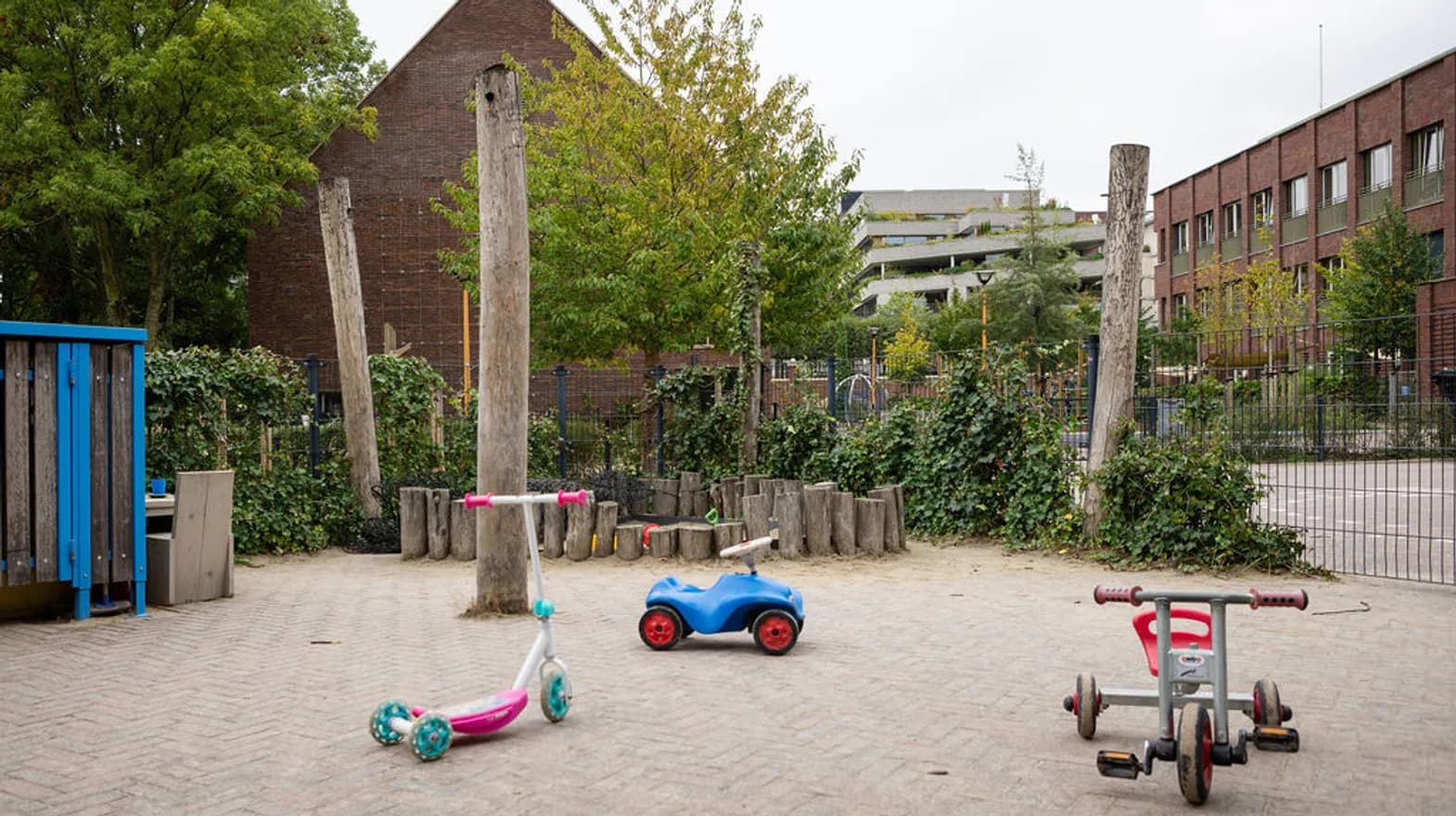 Buitenruimte PO Onder de bogen Utrecht Kind&co ludens