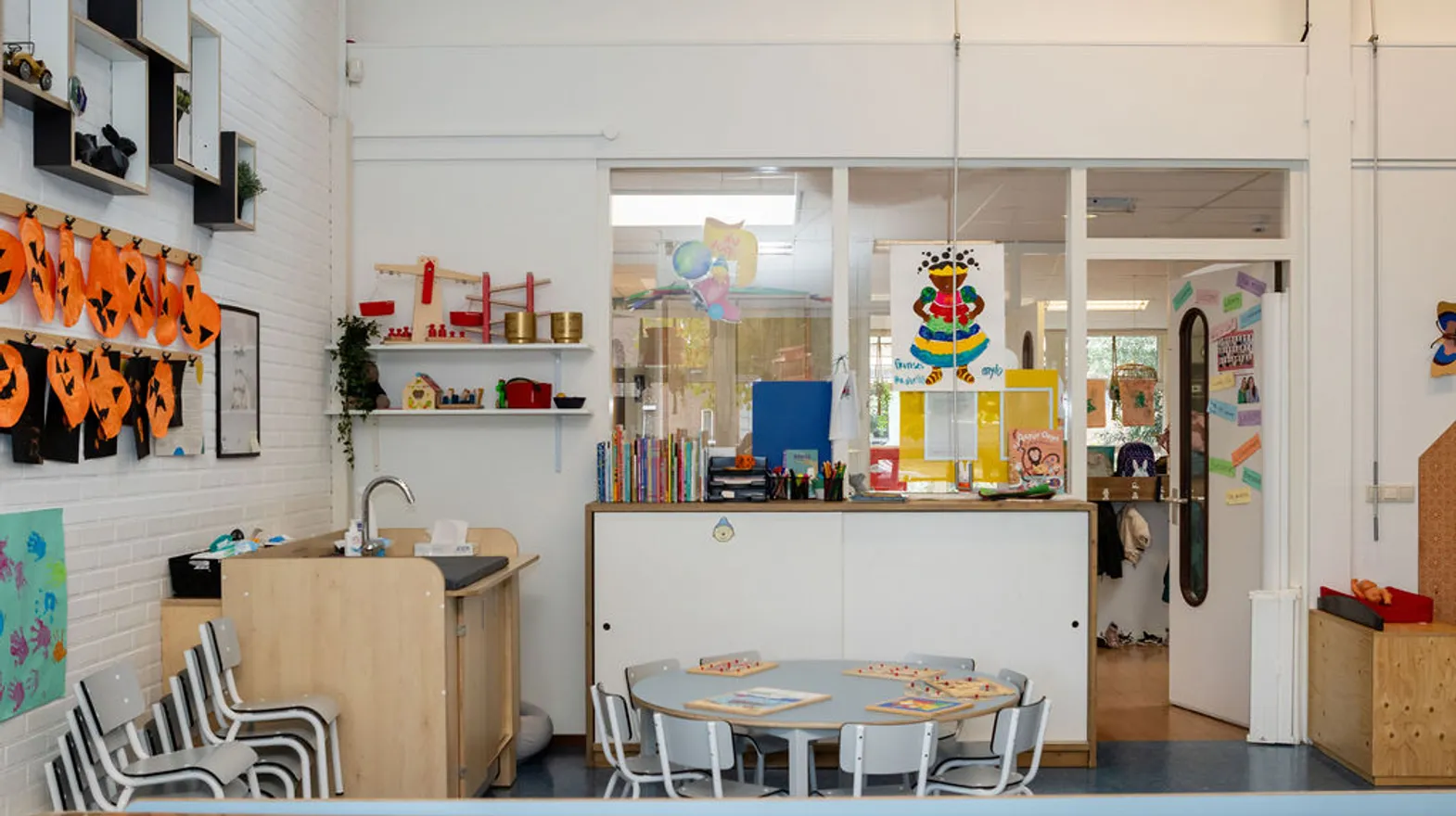 Binnenruimte PO Vinkenrijk Vinkeveen Kind&co ludens