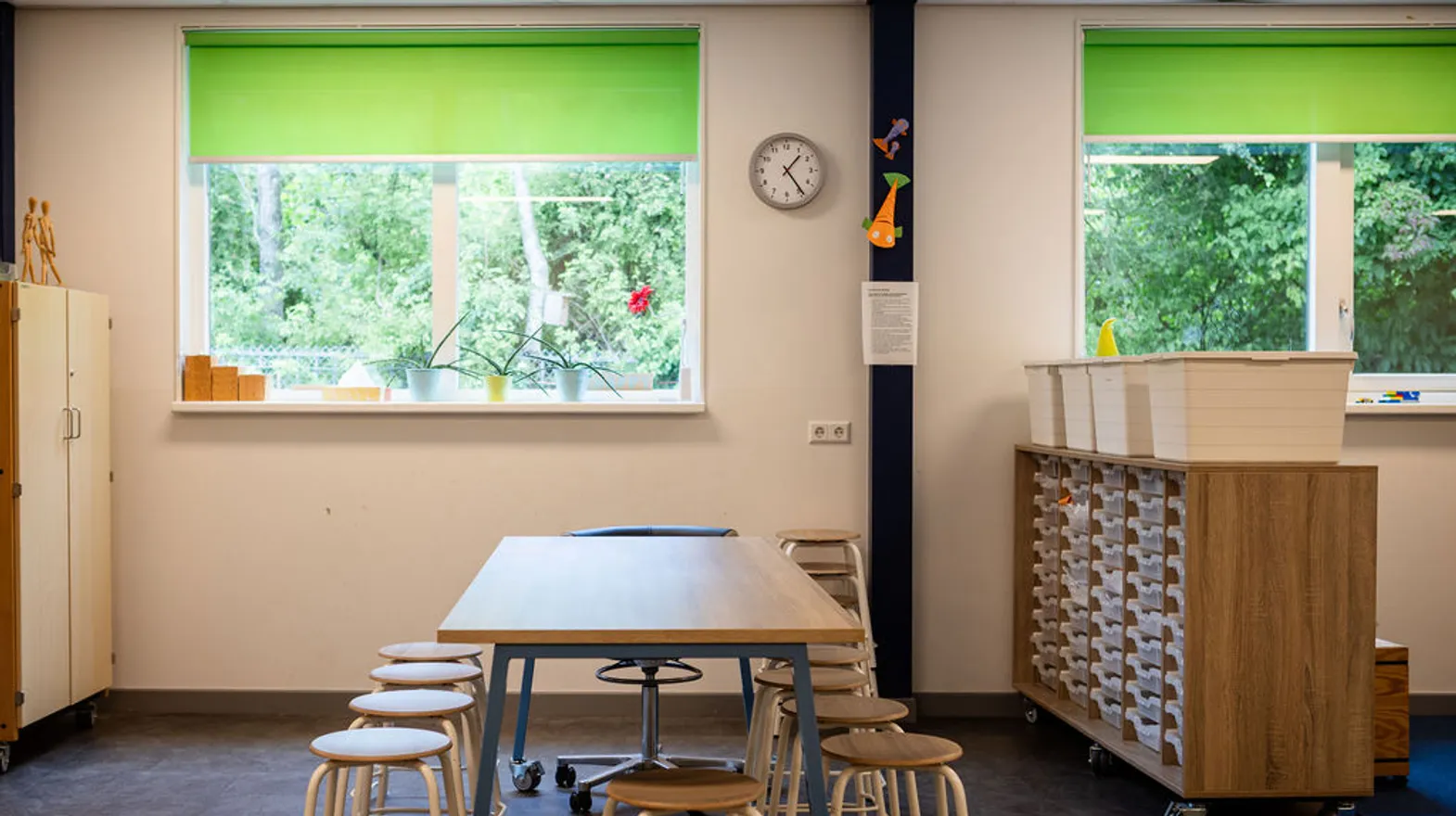 Binnenruimte BSO Bouwgein Nieuwegein Kind&co ludens