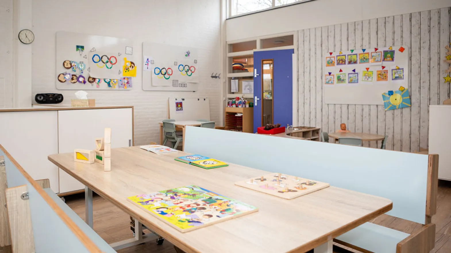 Binnenruimte van PO Haventje, Kind&co ludens