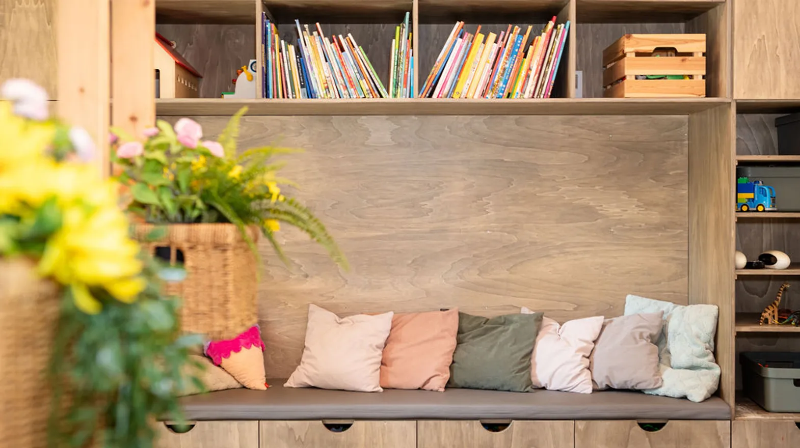 Zitplekje binnenruimte KDV Droomboom Abcoude Kind&co ludens