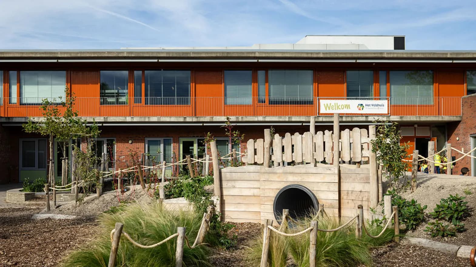 Buitenruimte BSO Feestkasteel De Meern Kind&co ludens