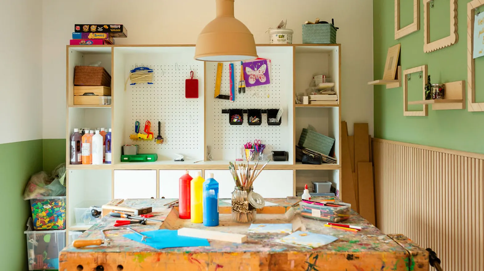 Creatief atelier bij BSO Montfoort van Kind&co ludens