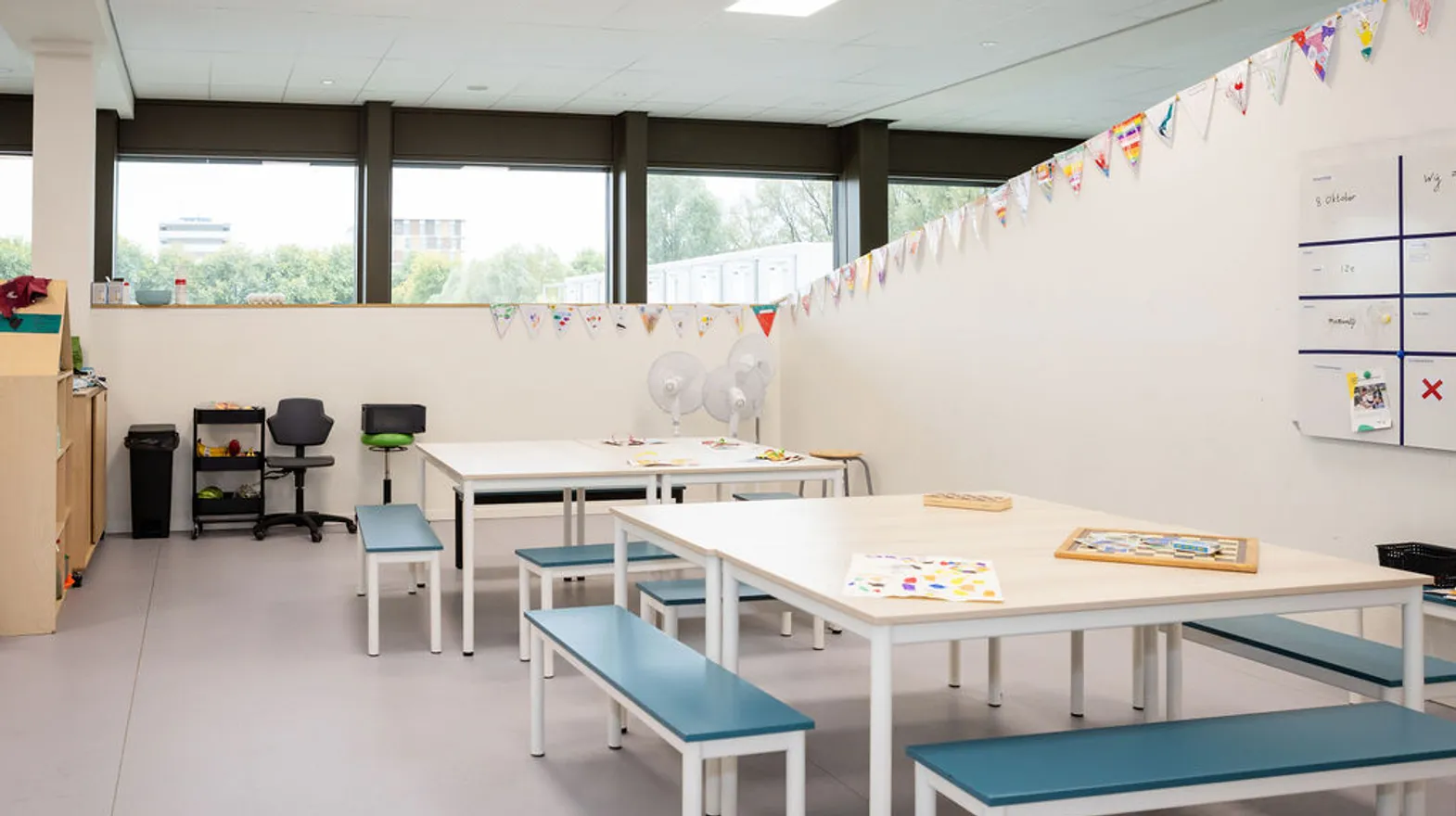 Binnenruimte BSO Atelier Diemen Kind&co ludens