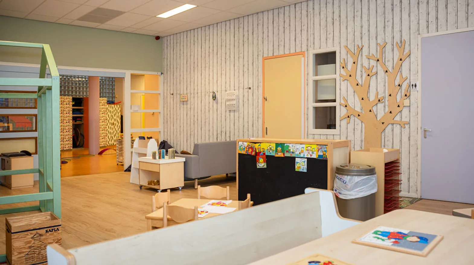 Binnenruimte van PO Kloddertje, Kind&co ludens