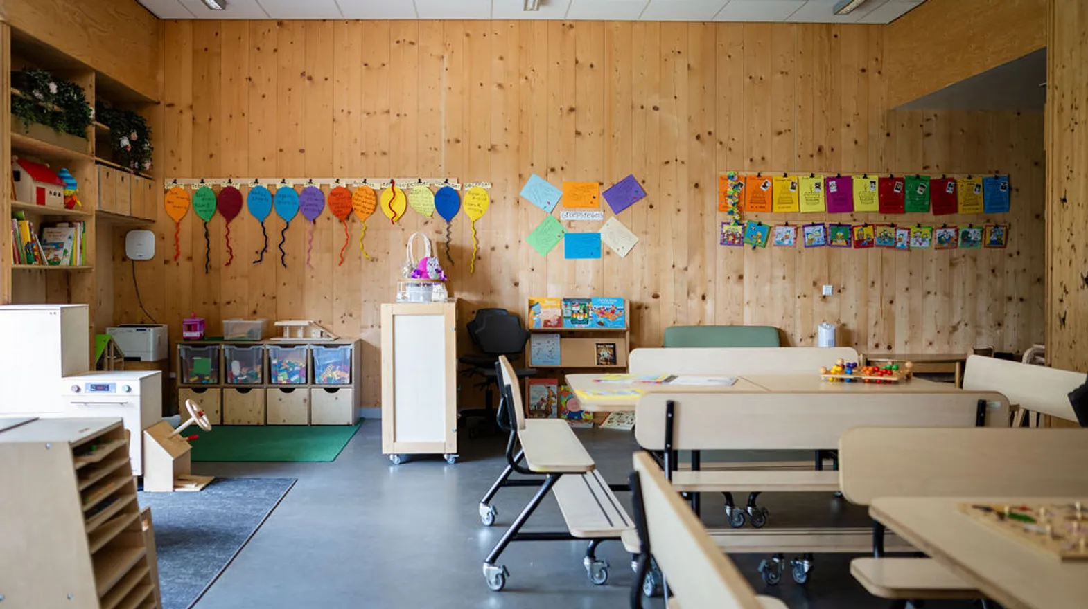 Binnenruimte BSO Anne Frank Utrecht Kind&co ludens