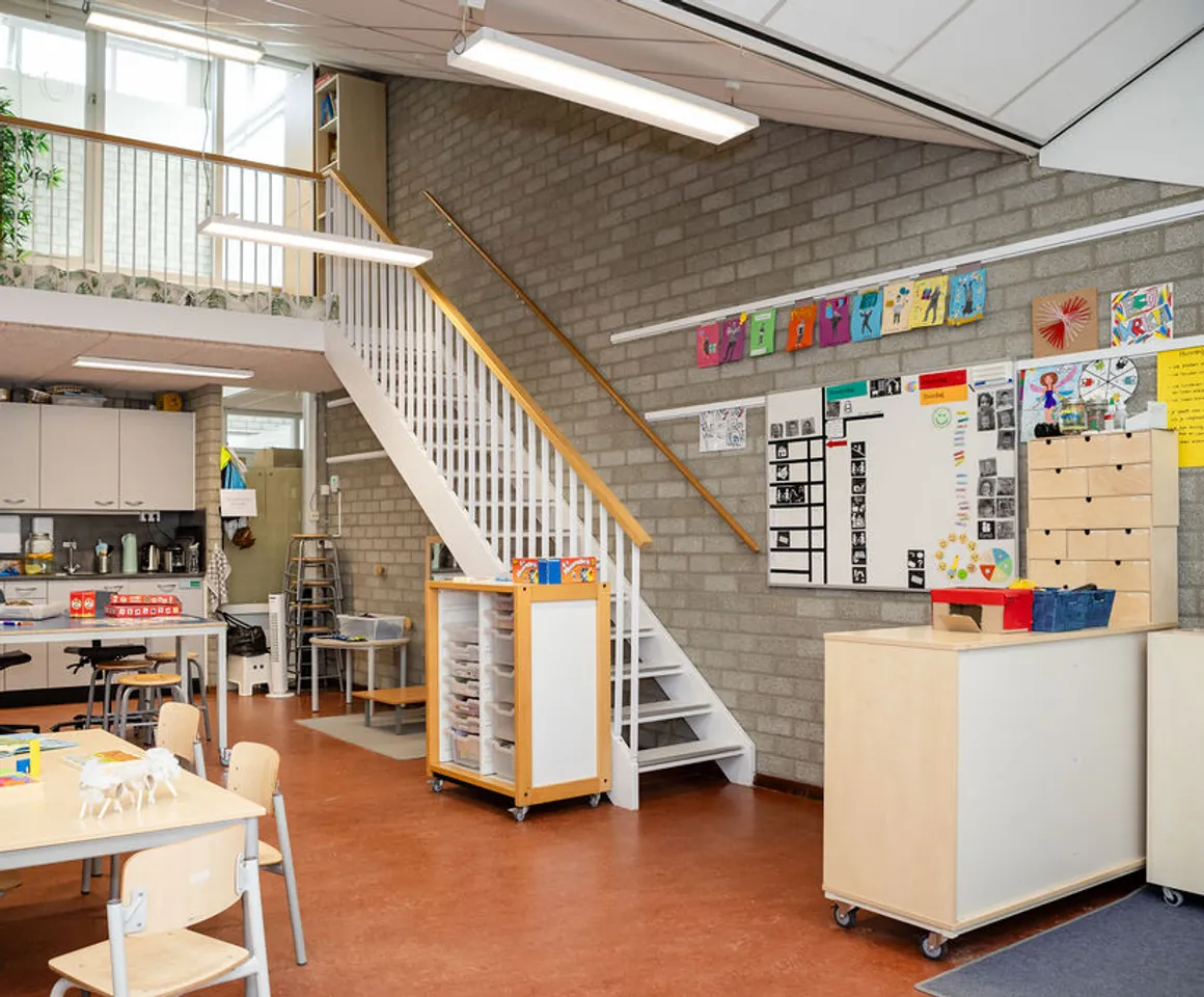 Binnenruimte BSO Kristal Maarssen Kind&co ludens