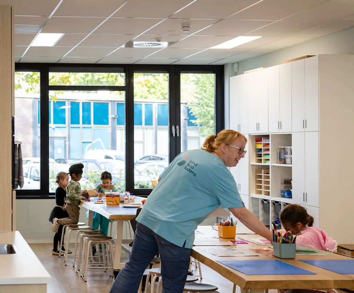 Binnenruimte BSO Willibrord Vleuten Kind&co ludens
