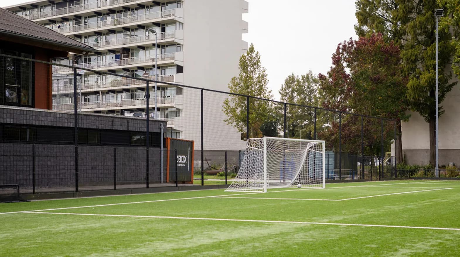 Buitenruimte BSO Weespervelden Weesp Kind&co ludens