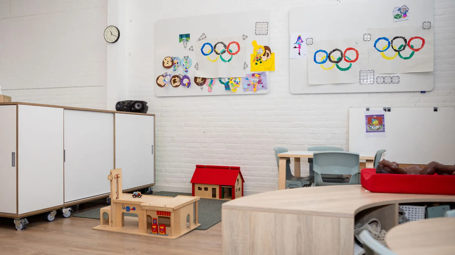 Binnenruimte van PO Haventje, Kind&co ludens