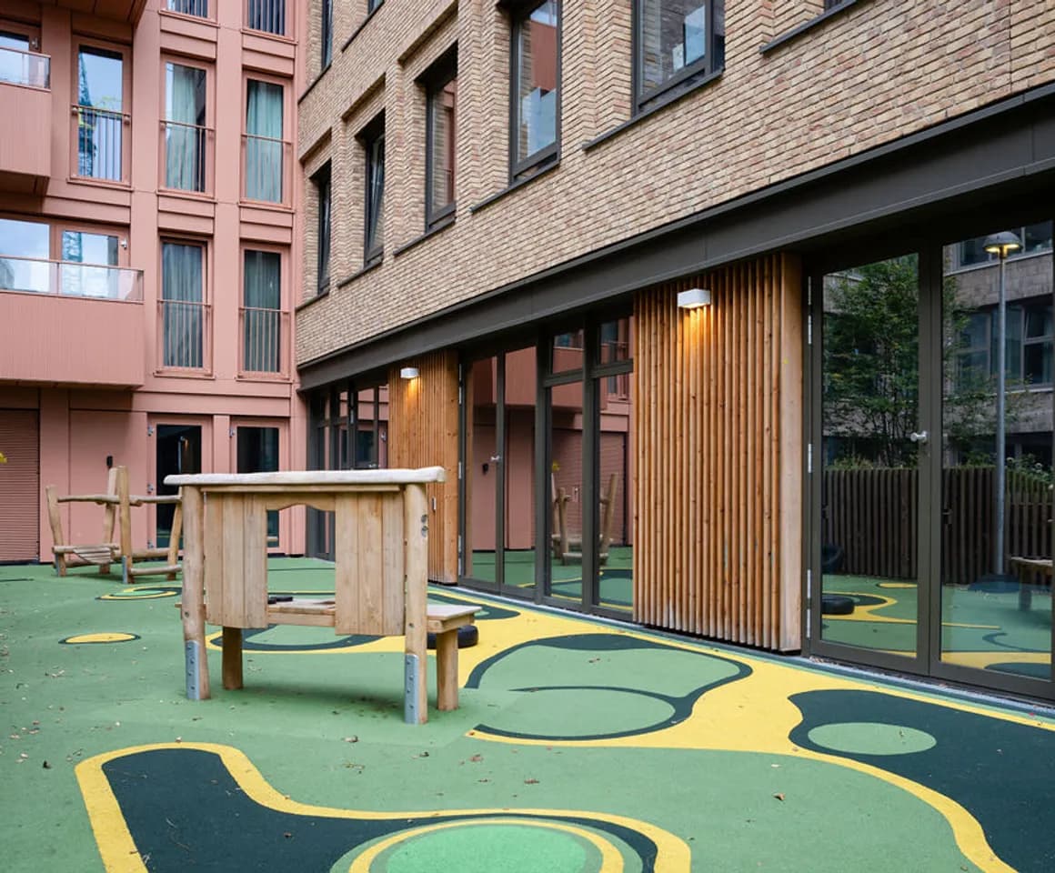 Buitenruimte KDV Atelier Diemen Kind&co ludens