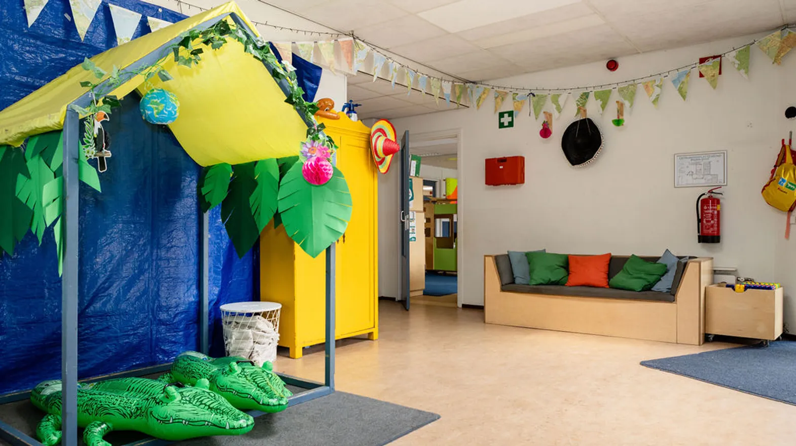 Binnenruimte BSO Op en Top Maarssen Kind&co ludens