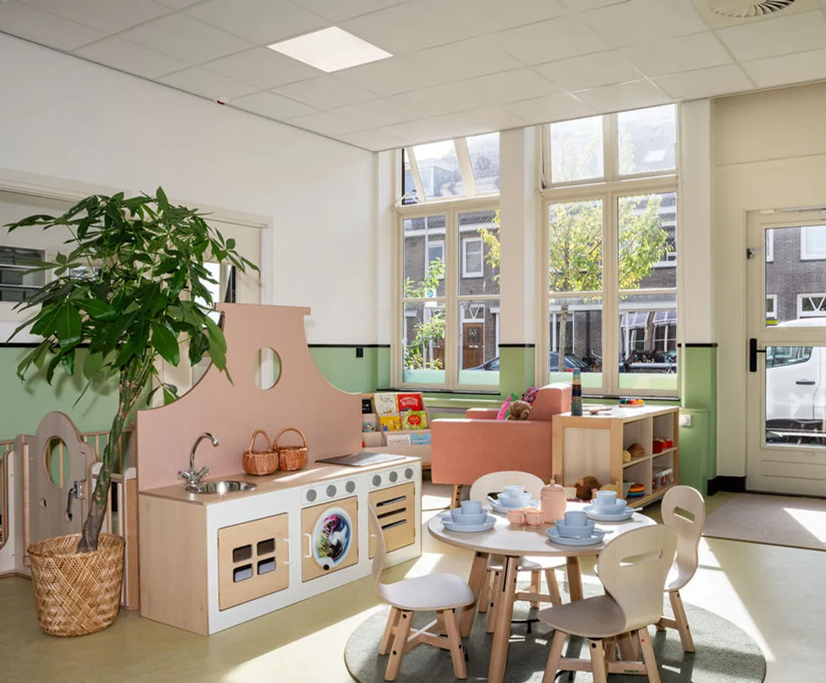 Binnenruimte van KDV Cartesius, Kind&co ludens