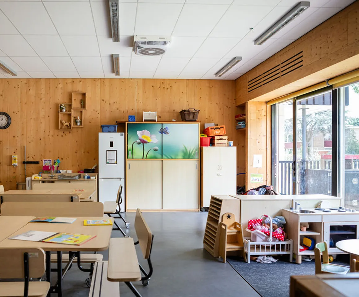 Binnenruimte BSO Anne Frank Utrecht Kind&co ludens