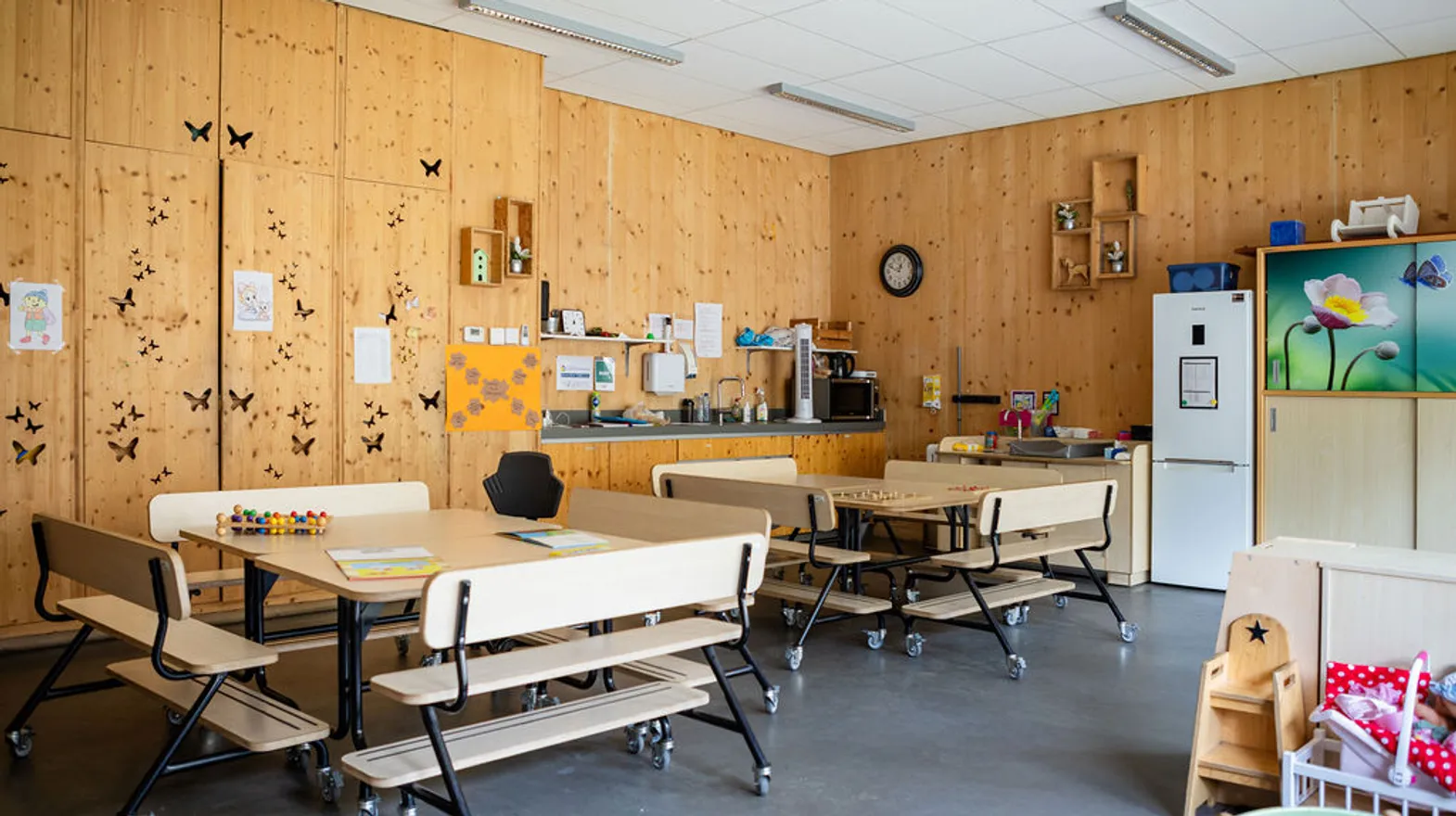 Binnenruimte BSO Anne Frank Utrecht Kind&co ludens