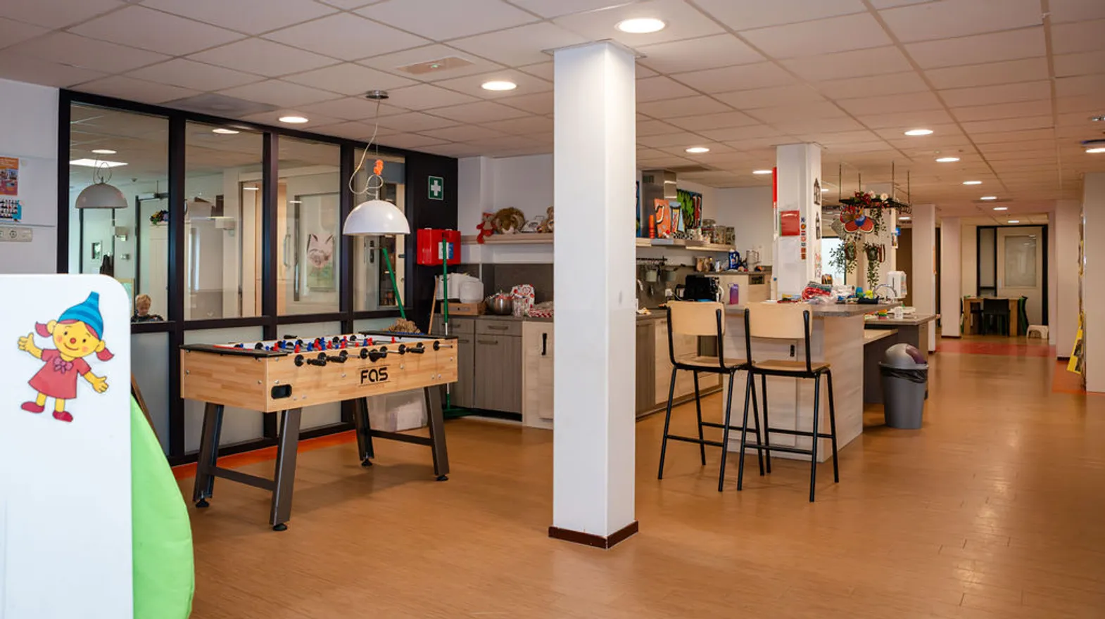 Binnenruimte BSO Klimboom Kortenhoef Kind&co ludens