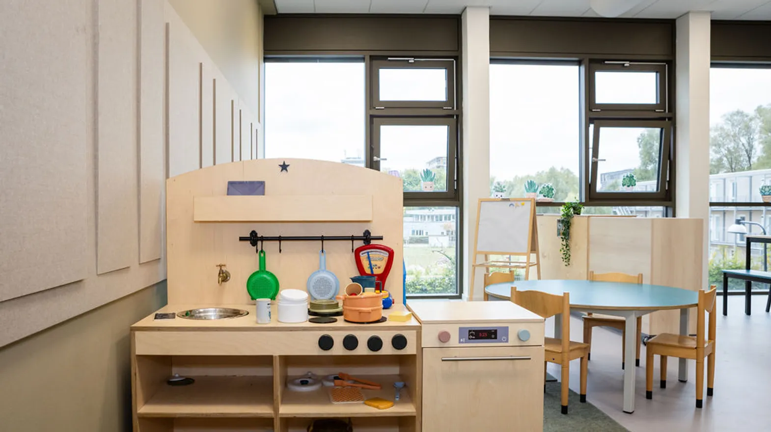 Binnenruimte BSO Atelier Diemen Kind&co ludens