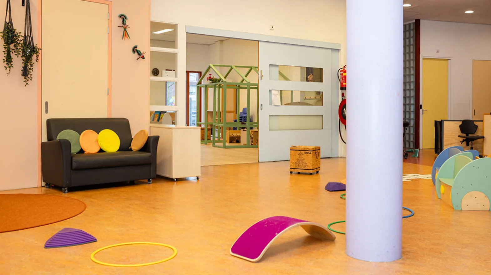 Binnenruimte van PO Kloddertje, Kind&co ludens